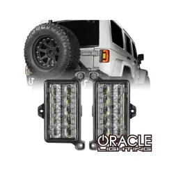 Niskoprofilowe tylne lampy z modułem EU Jeep Wrangler JK